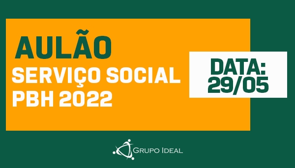 CÓD 435 - AULÃO SERVIÇO SOCIAL PBH 2022